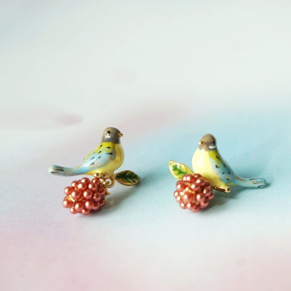 Nwt  18k gold plated bird necklace BILL SKINNER - Picture 3 of 8